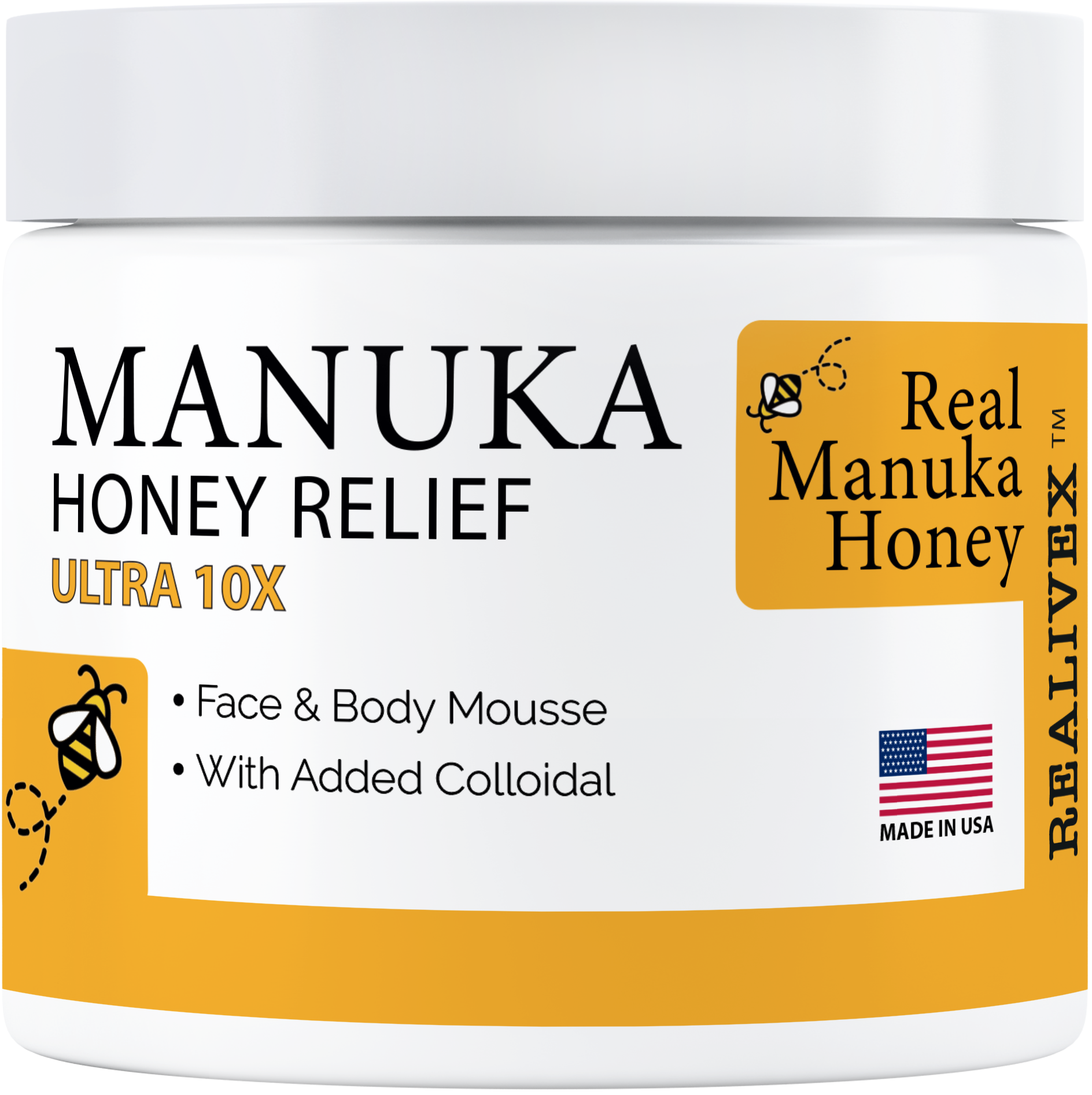 REALIVEX Manuka Honey Moisturizing Cream