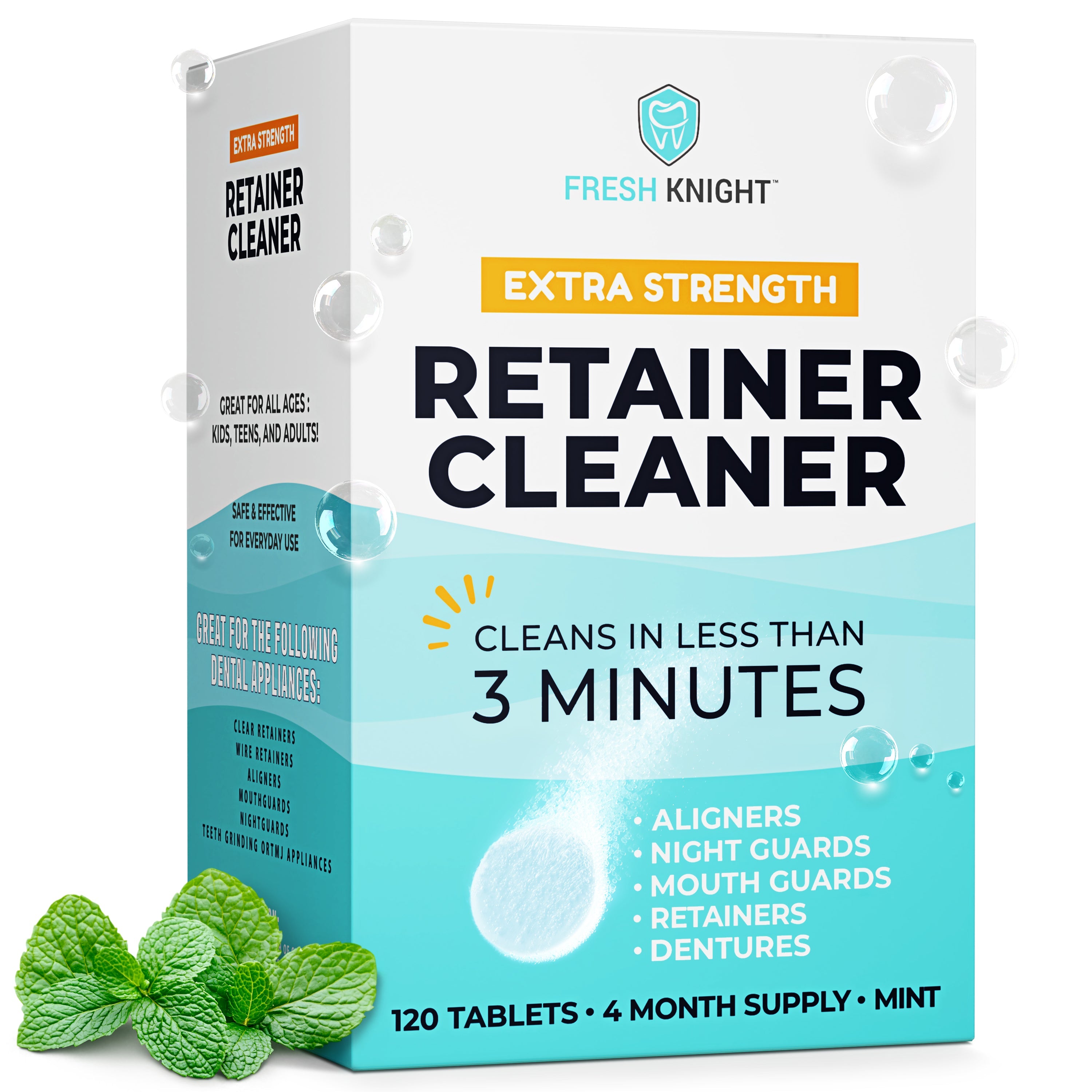 Retainer & Denture Cleaner (120 Tablets)
