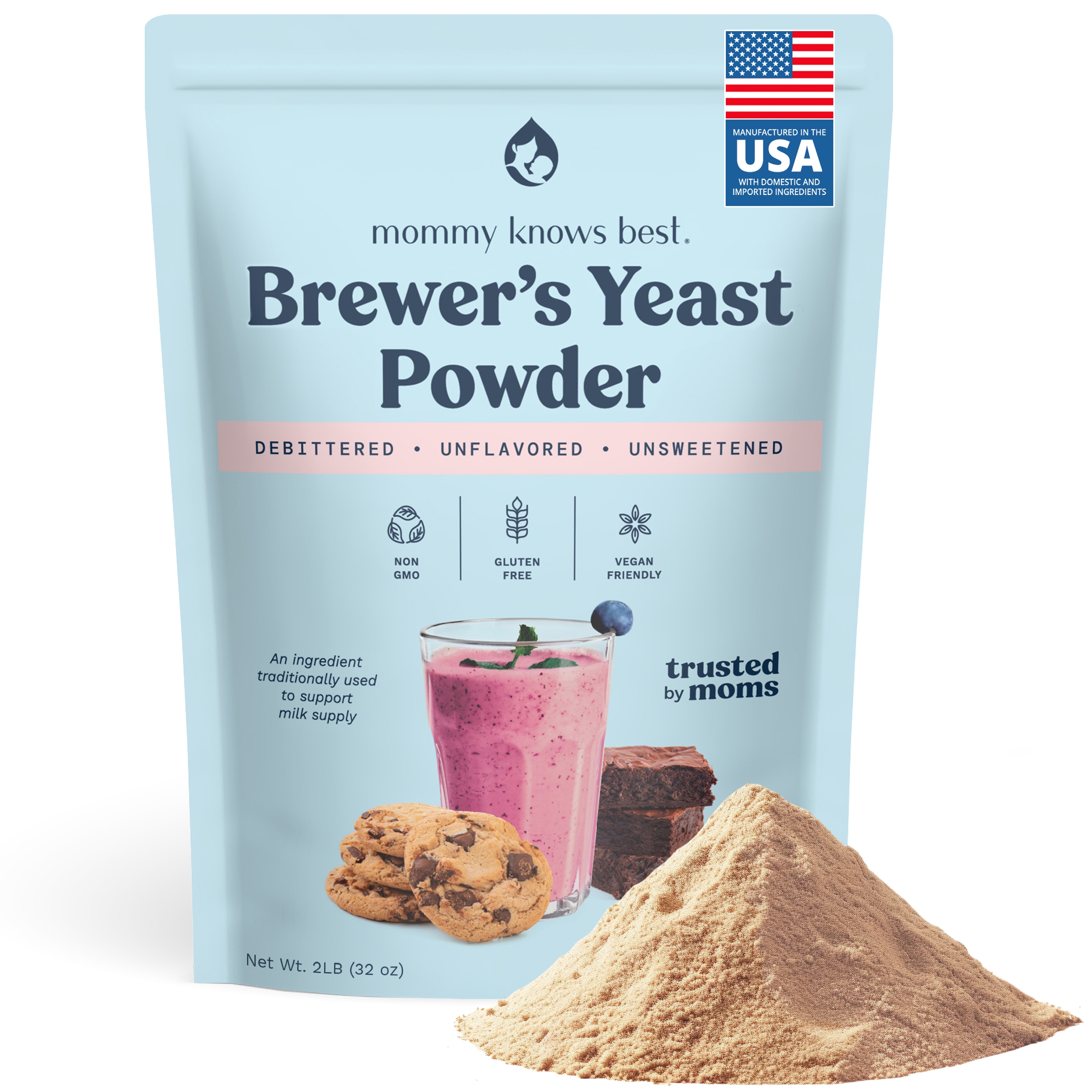 Brewers Yeast Powder for Lactation - 15oz