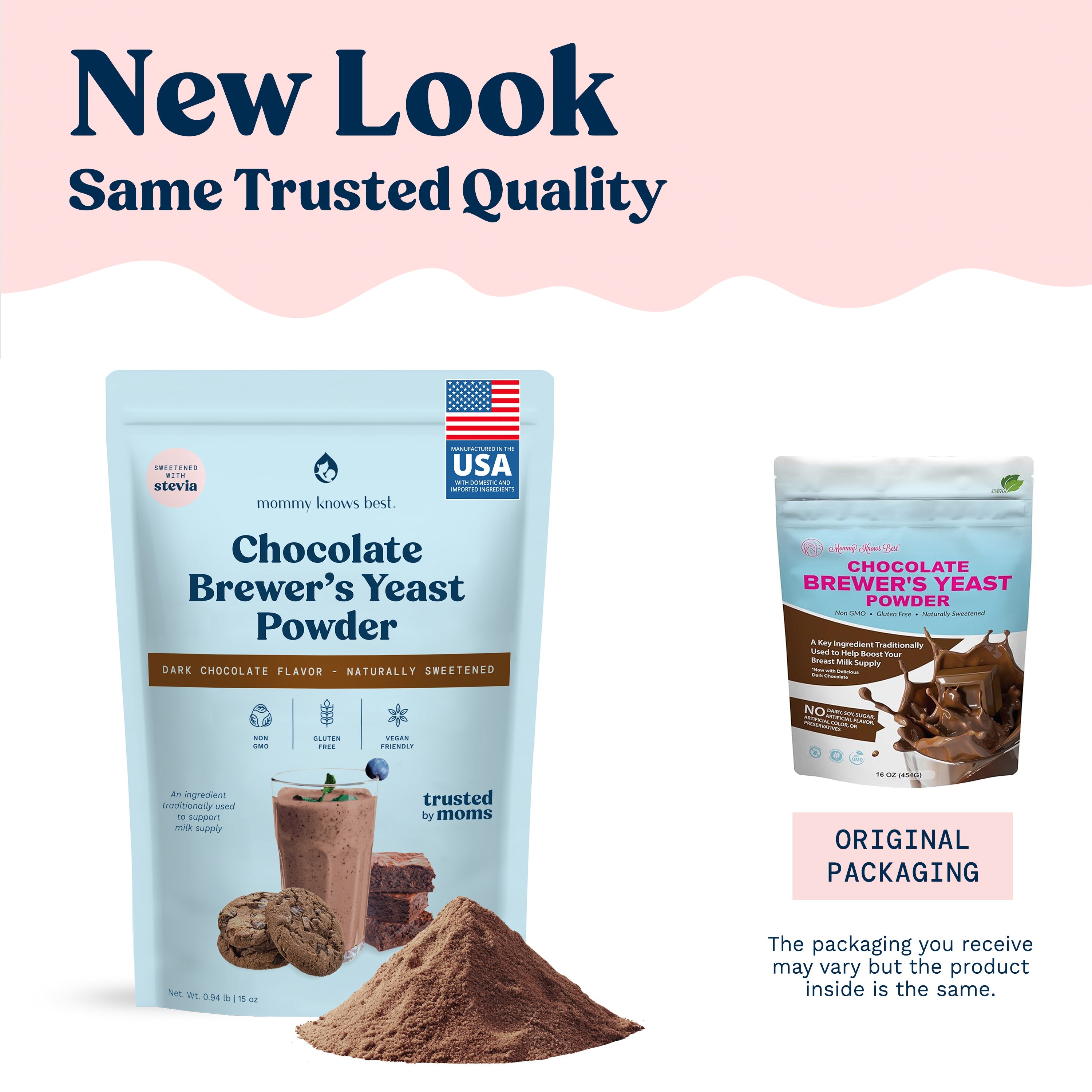 Chocolate Brewers Yeast Powder for Lactation - 16oz