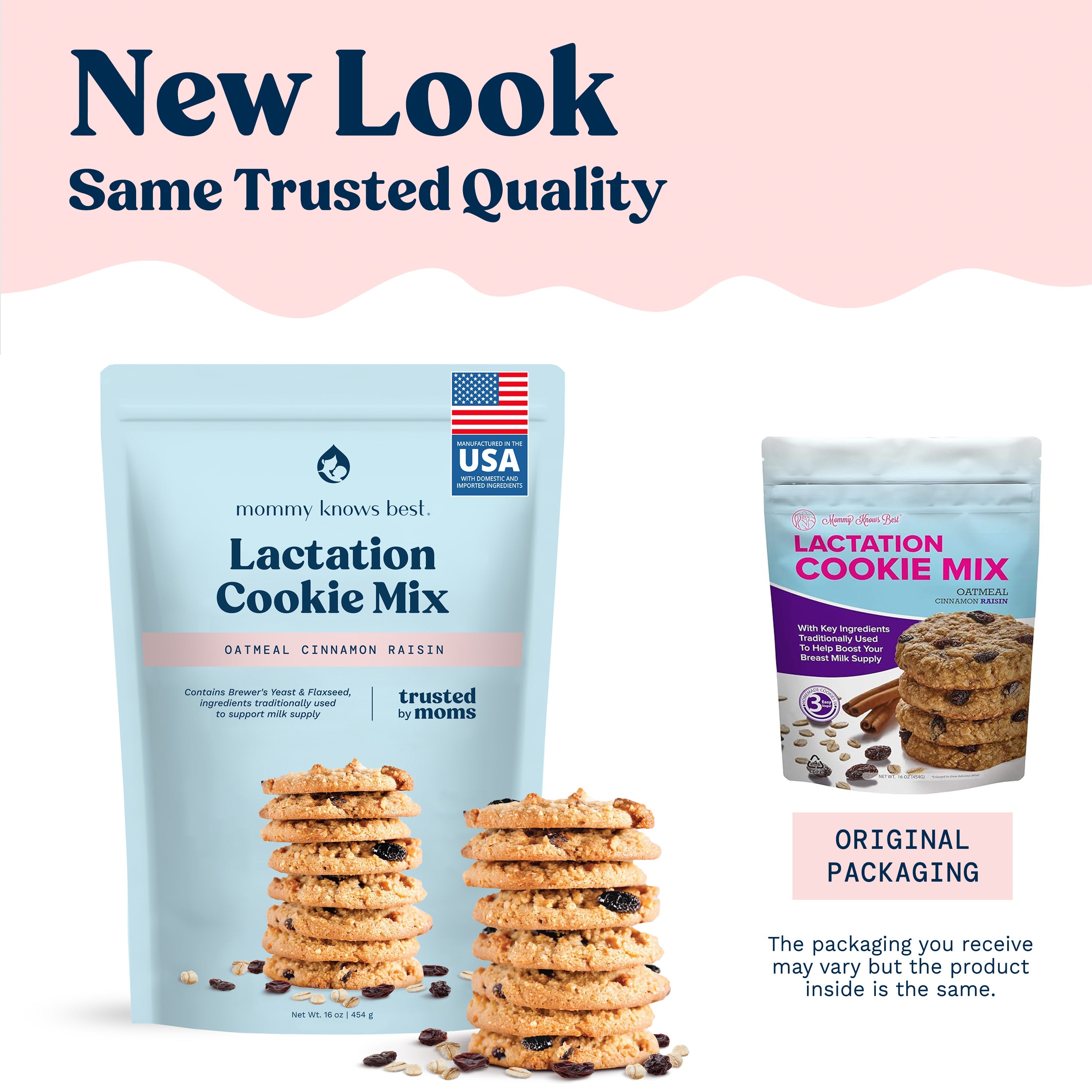 Lactation Cookie Mix - Cinnamon Raisin - 16oz