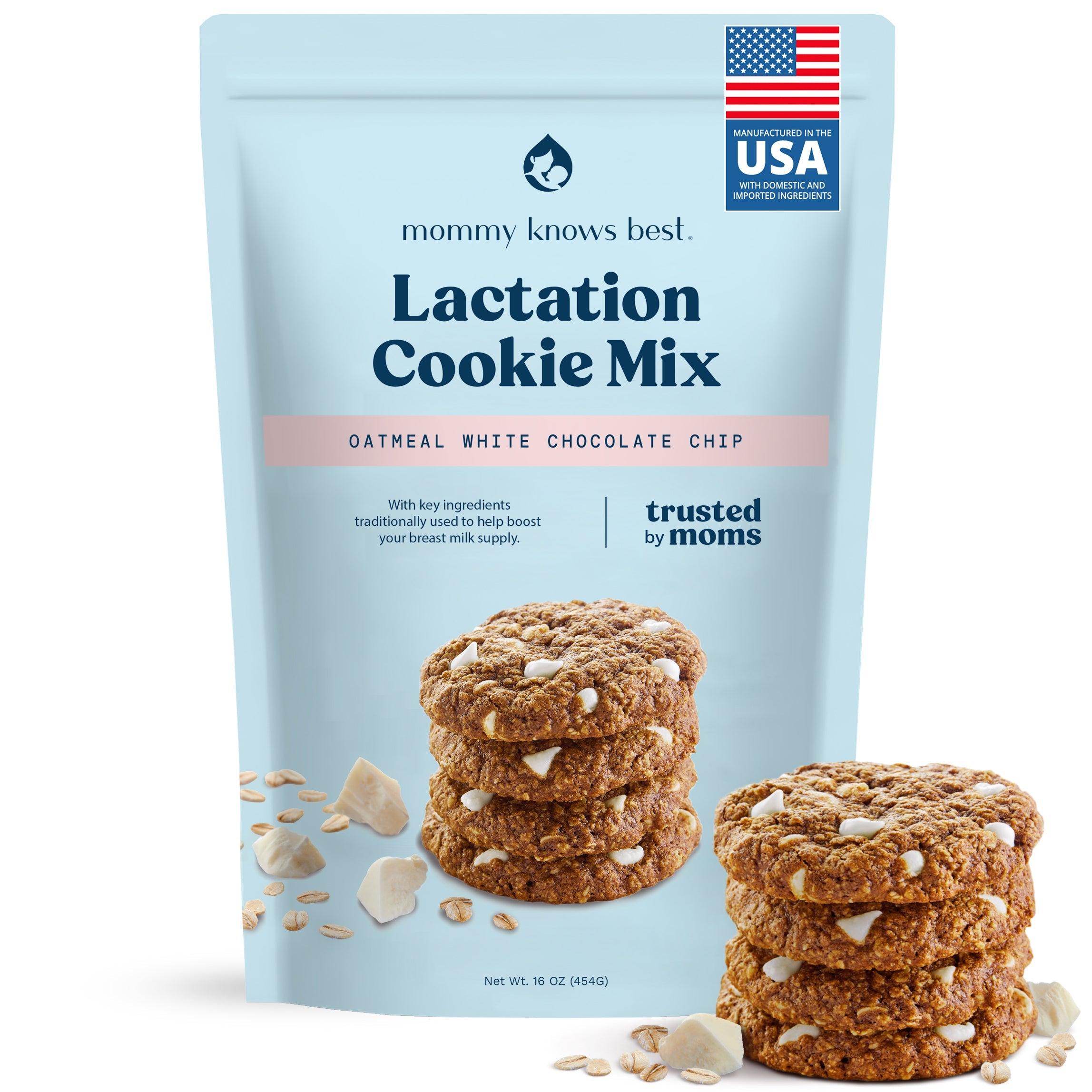 Lactation Cookie Mix - White Chocolate Chip - 16oz