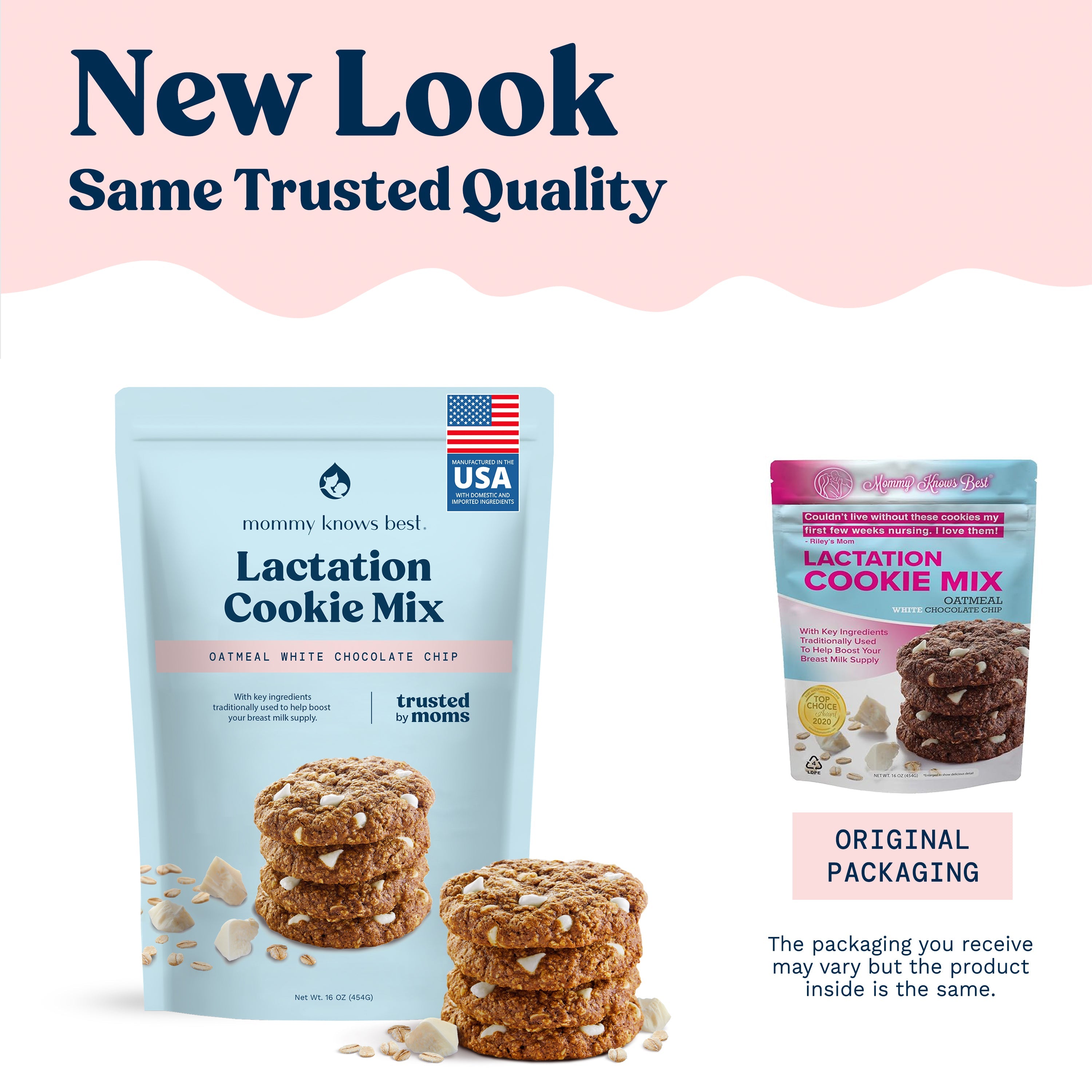 Lactation Cookie Mix - White Chocolate Chip - 16oz