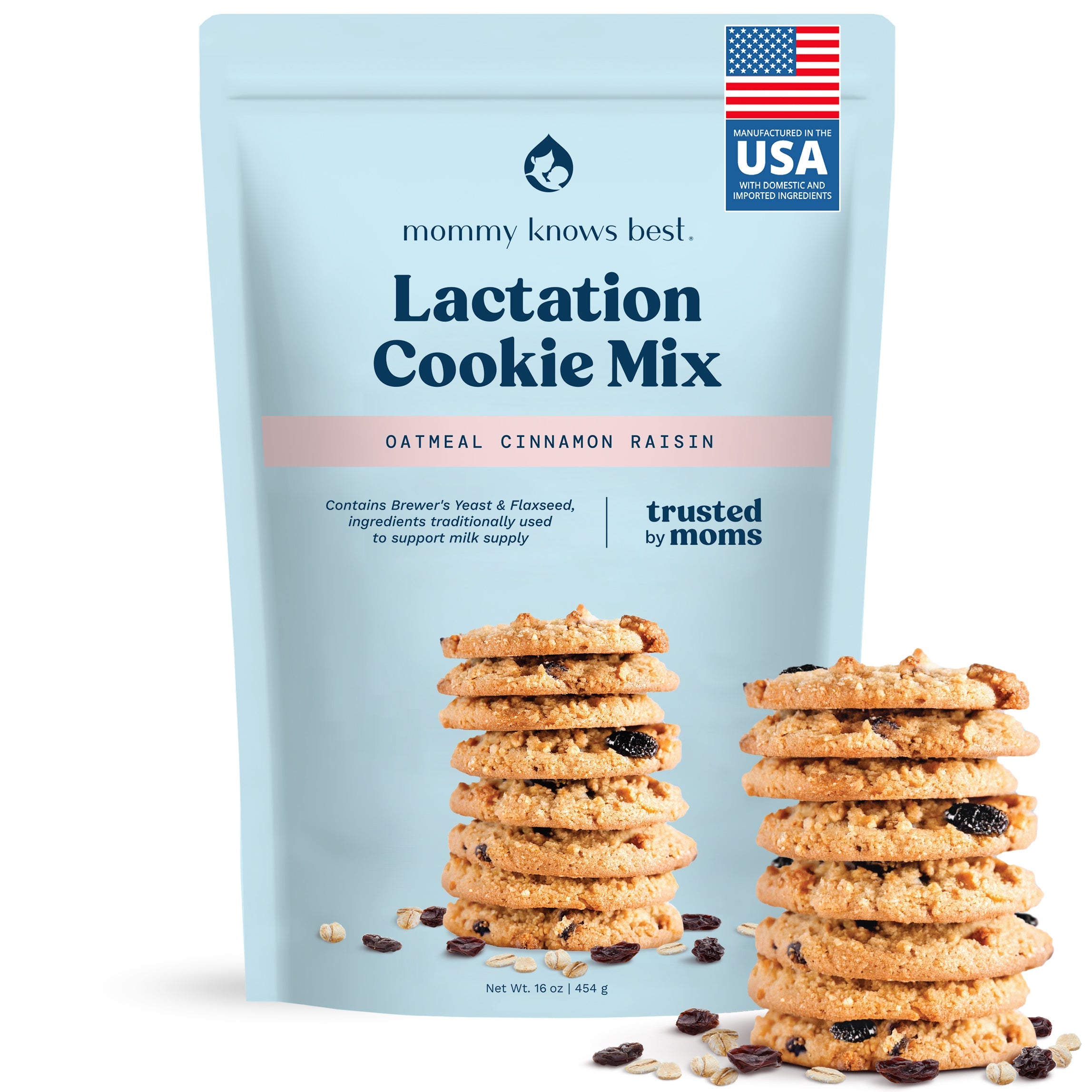 Lactation Cookie Mix - Cinnamon Raisin - 16oz