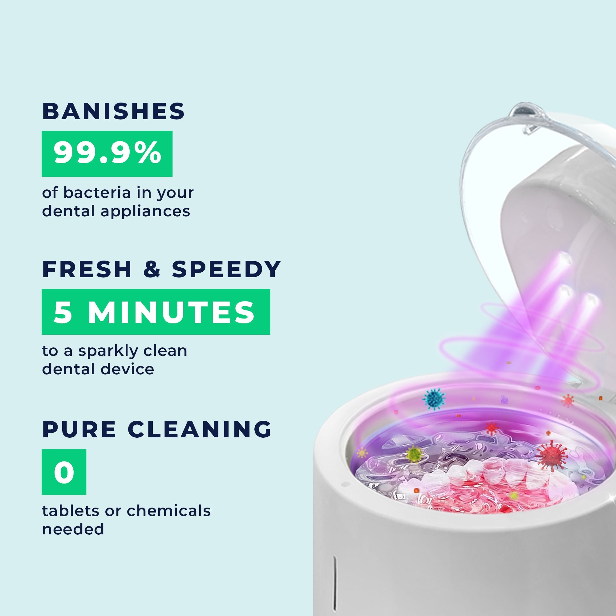 Sonic Fresh Ultrasonic Cleaner
