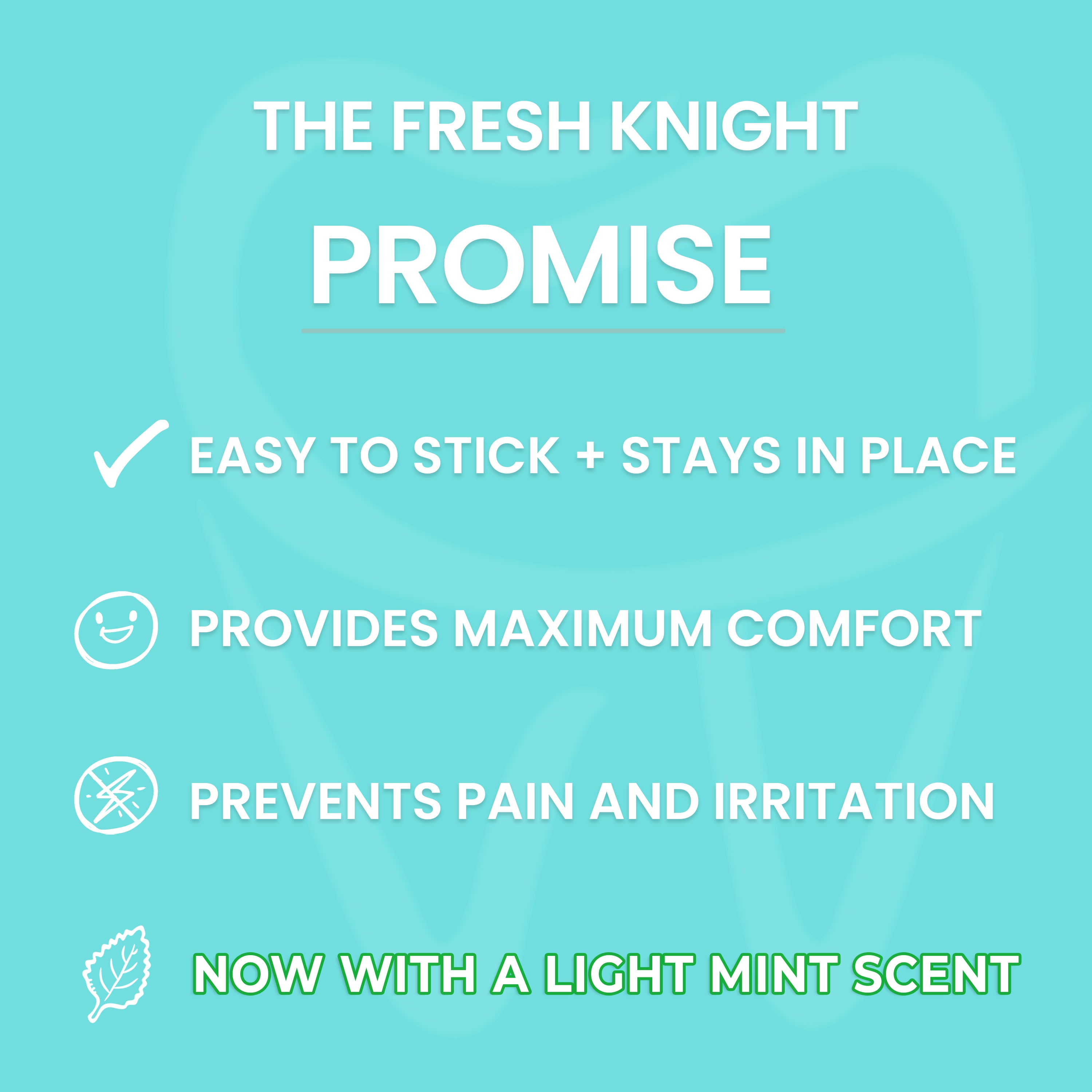 Premium MINT Braces Wax- 10 pack with FREE storage case.
