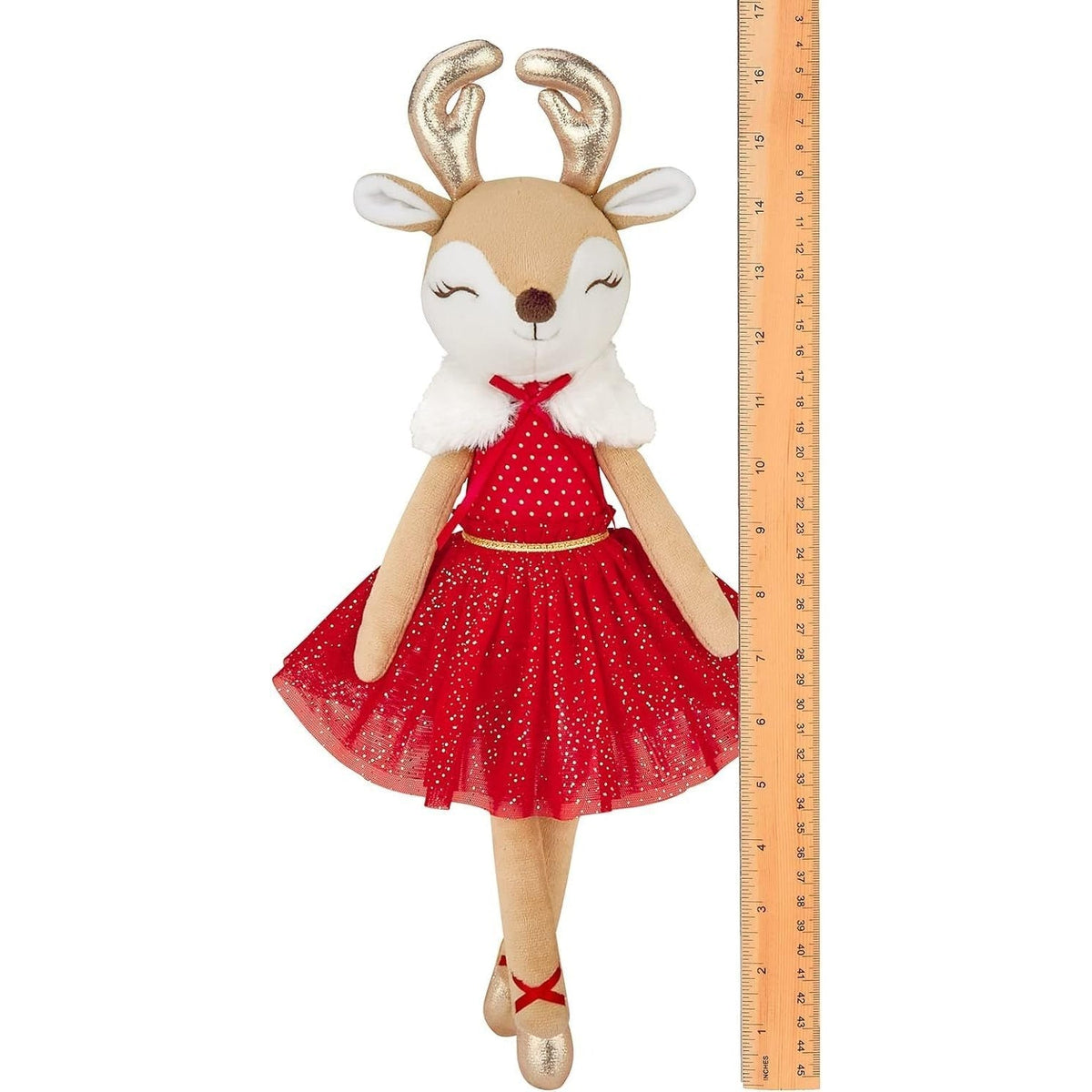 16.5" Reindeer Ballerina Doll Noella