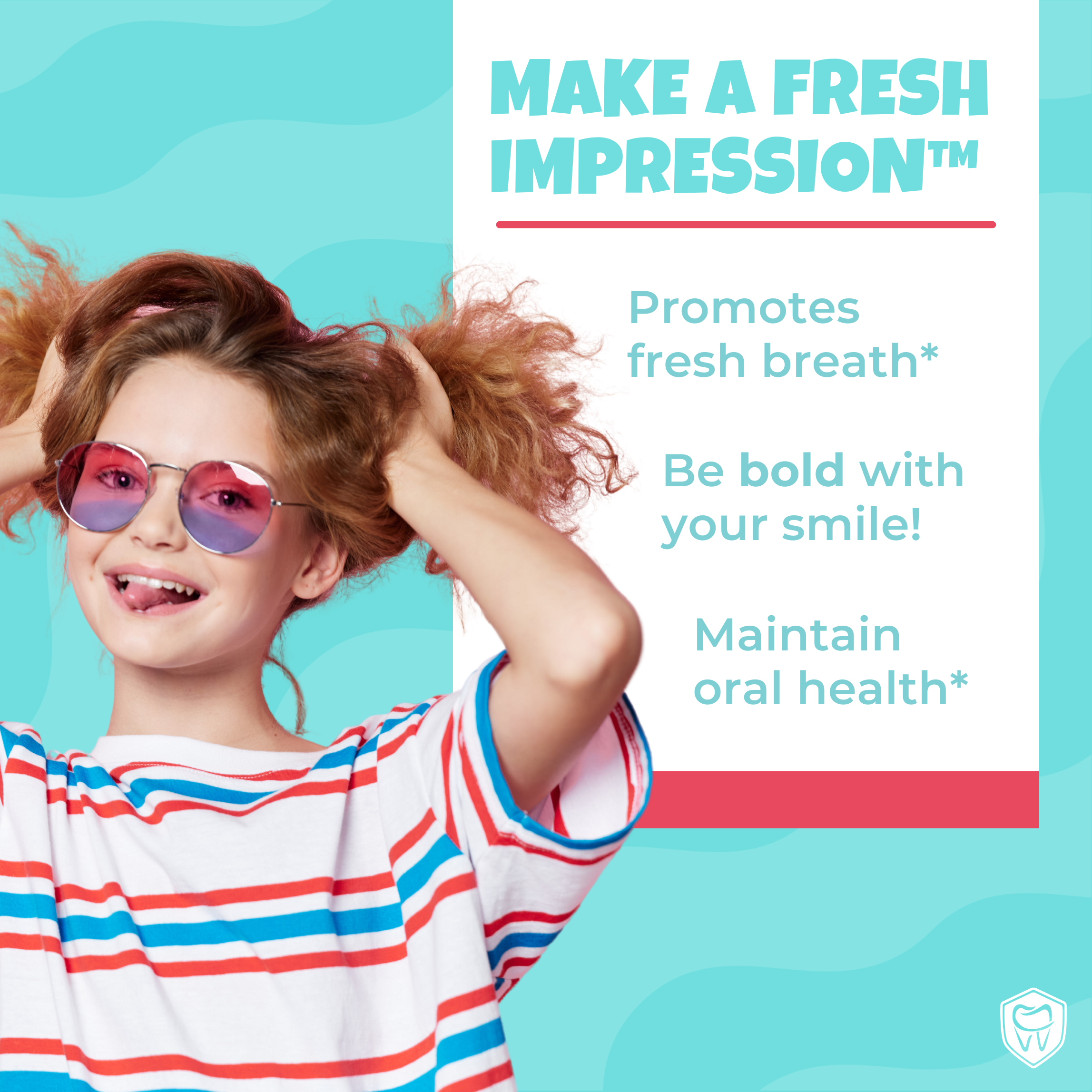 Fresh Impressions - Strawberry Oral Probiotic Lozenges for Kids