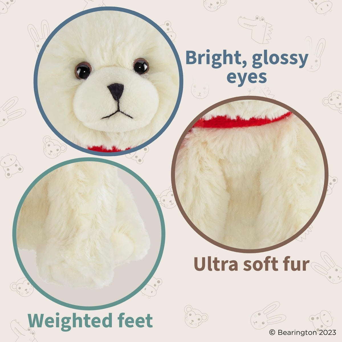 7" Polar Bear w/ Scarf Frosty
