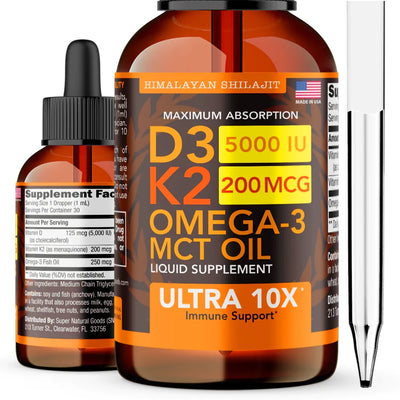 [HIMALAYAN SHILAJIT] D3K2 Supplement