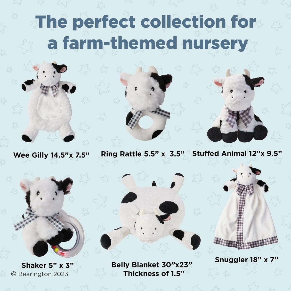 30" x 23" Belly Blankets Gilly