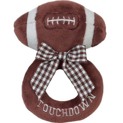 5.5" Ring Rattle Football Touchdown