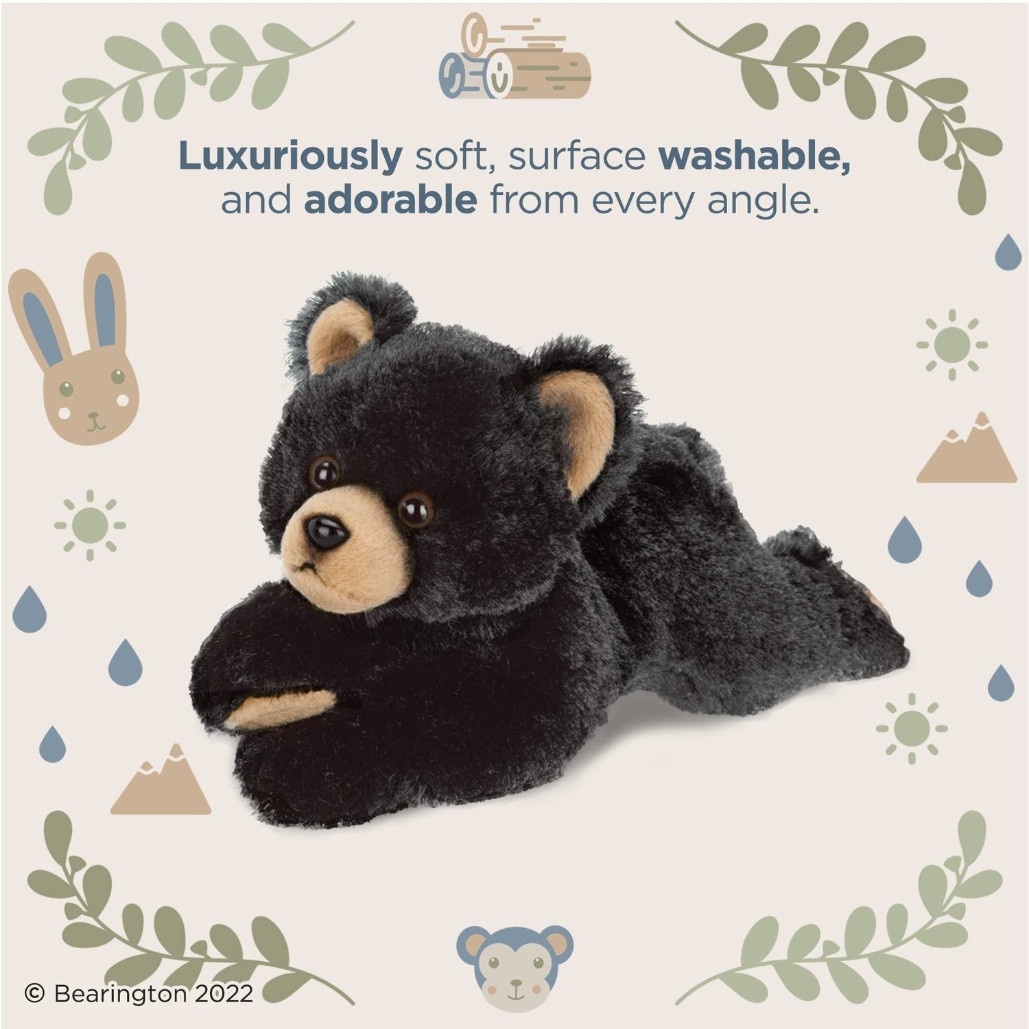 9" Black Bear Lil' Smokie