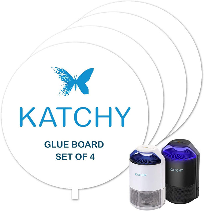 KATCHY Insect Trap Refillable Glue Boards (Set of 4)KATCHY BUG - KATCHY BUG