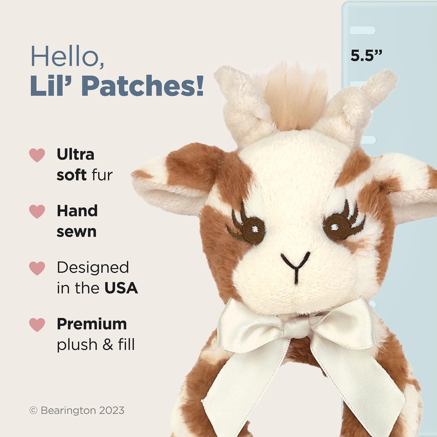 5.5" Ring Rattle Giraffe Patches
