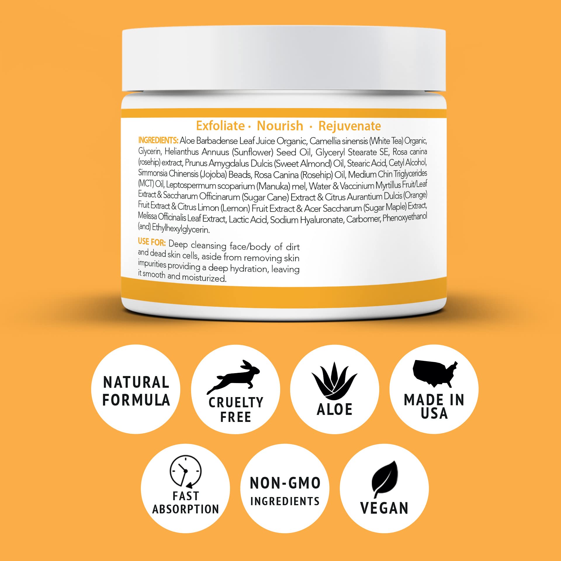 Manuka Body Scrub SNG Organics