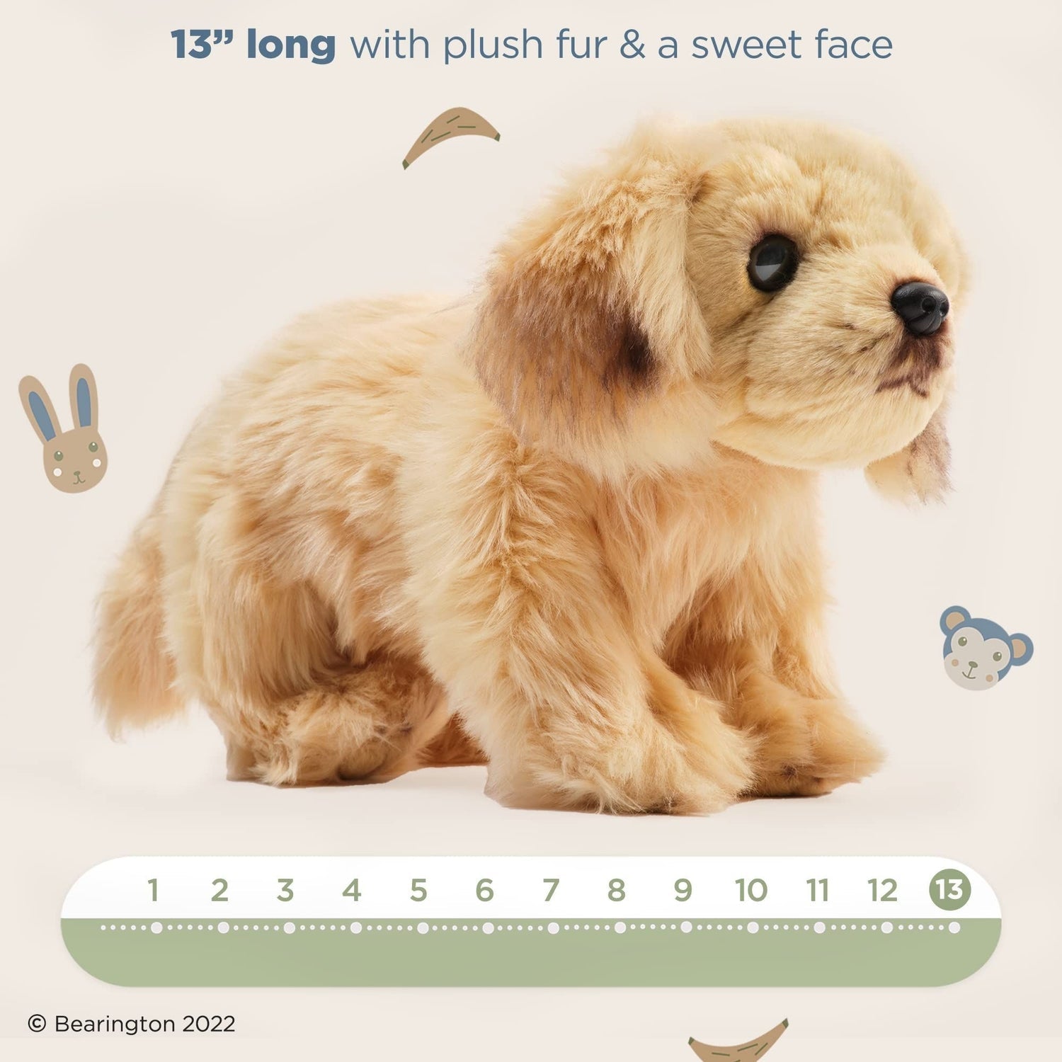 13" Golden Retriever Goldie
