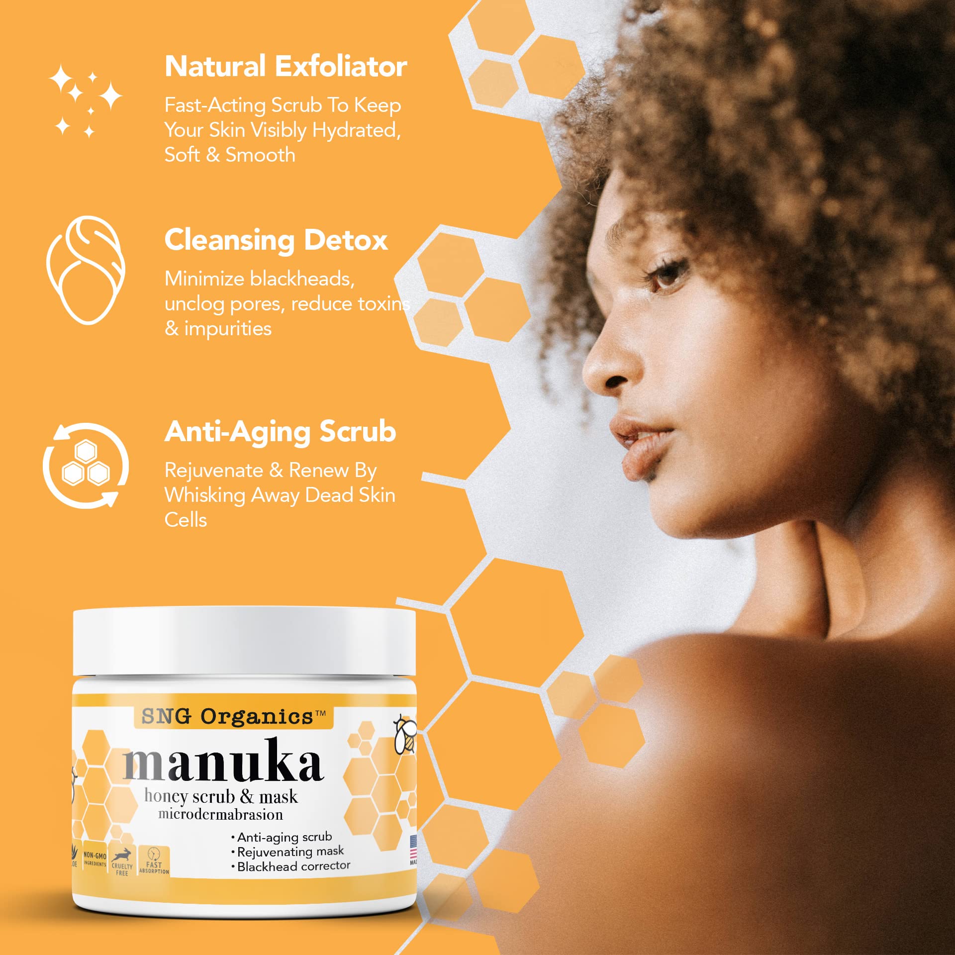 Manuka Body Scrub SNG Organics