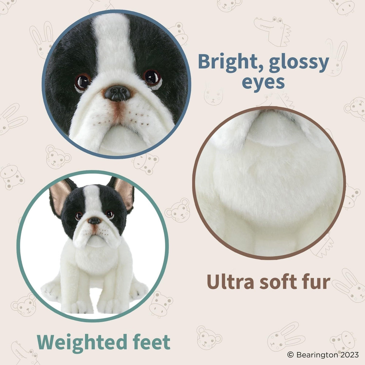 13" French Bulldog Oliver
