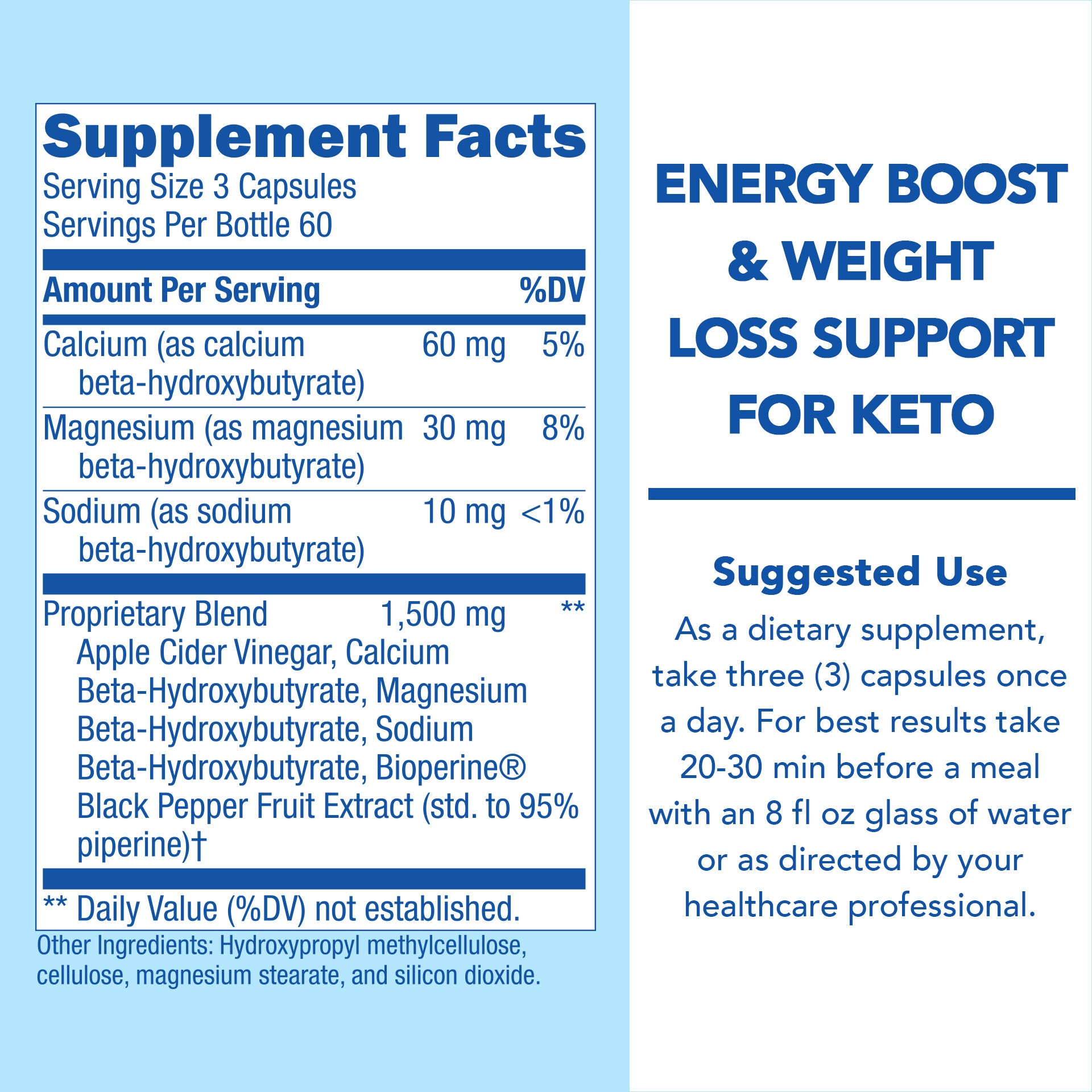 Keto BHB with Apple Cider Vinegar - Reach Ketosis Faster