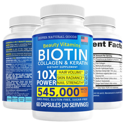 Biotin Collagen Keratin
