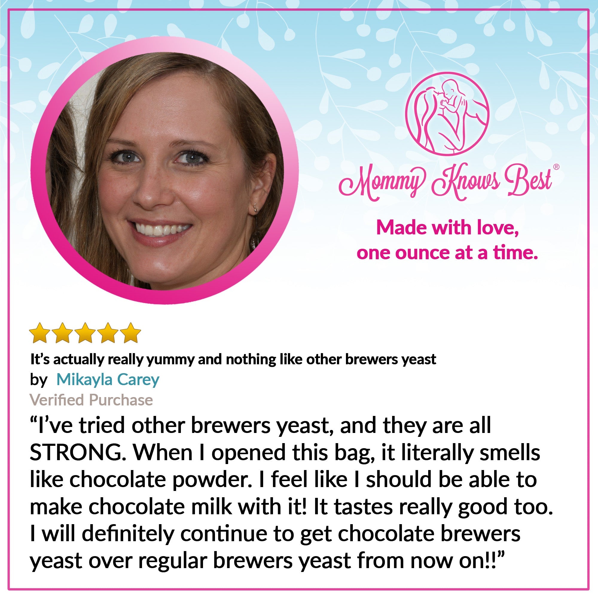Chocolate Brewers Yeast Powder for Lactation - 16oz
