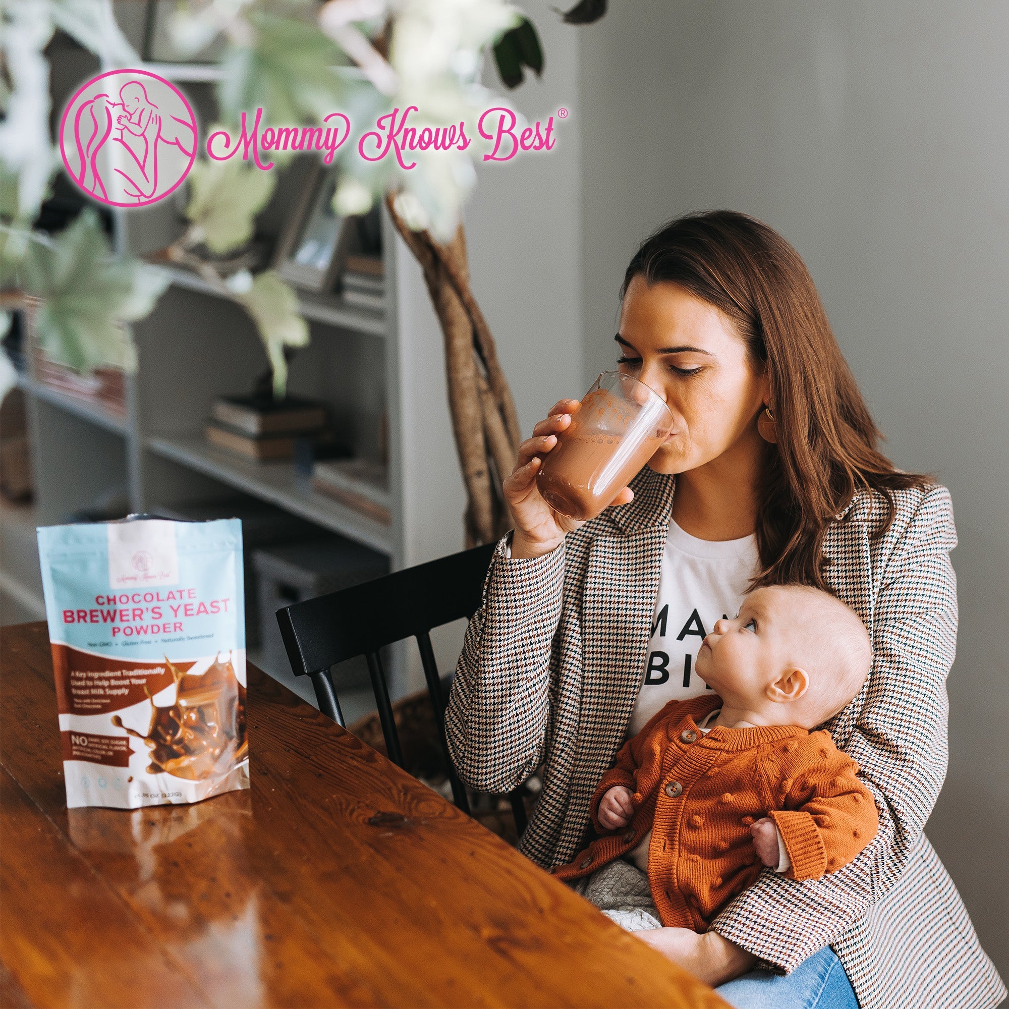 Chocolate Brewers Yeast Powder for Lactation - 16oz