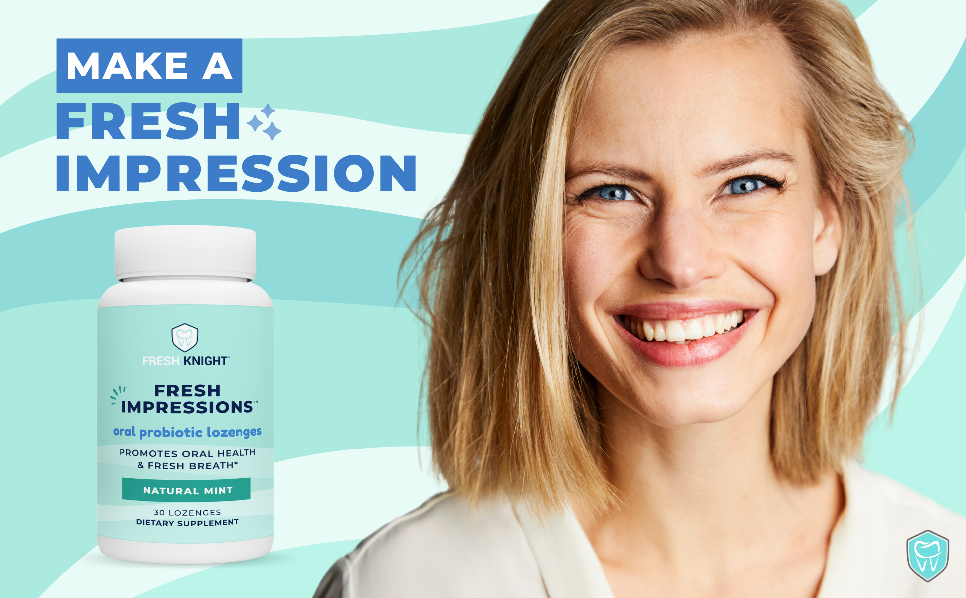 Fresh Impressions - Mint Oral Probiotic Lozenges