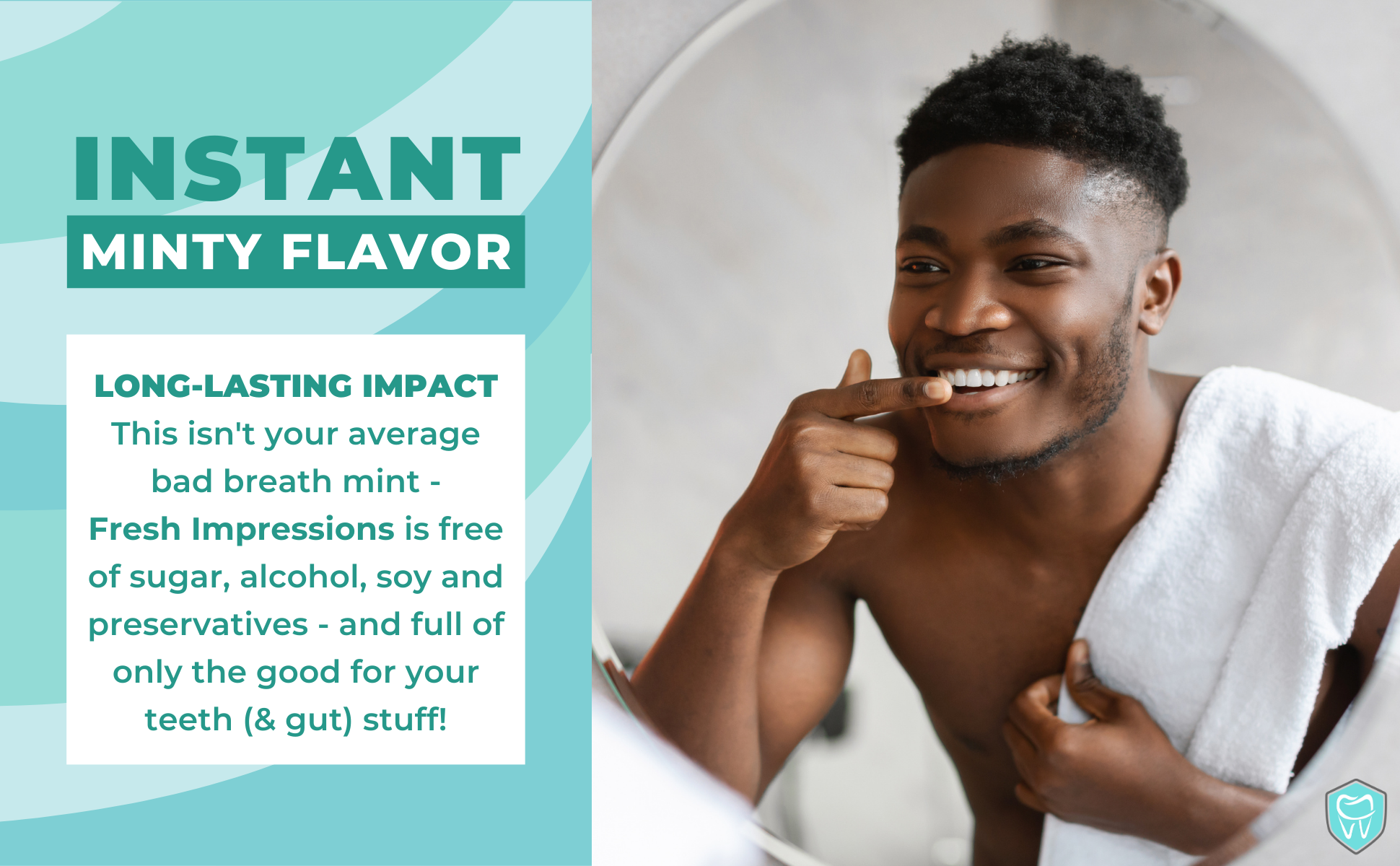 Fresh Impressions - Mint Oral Probiotic Lozenges