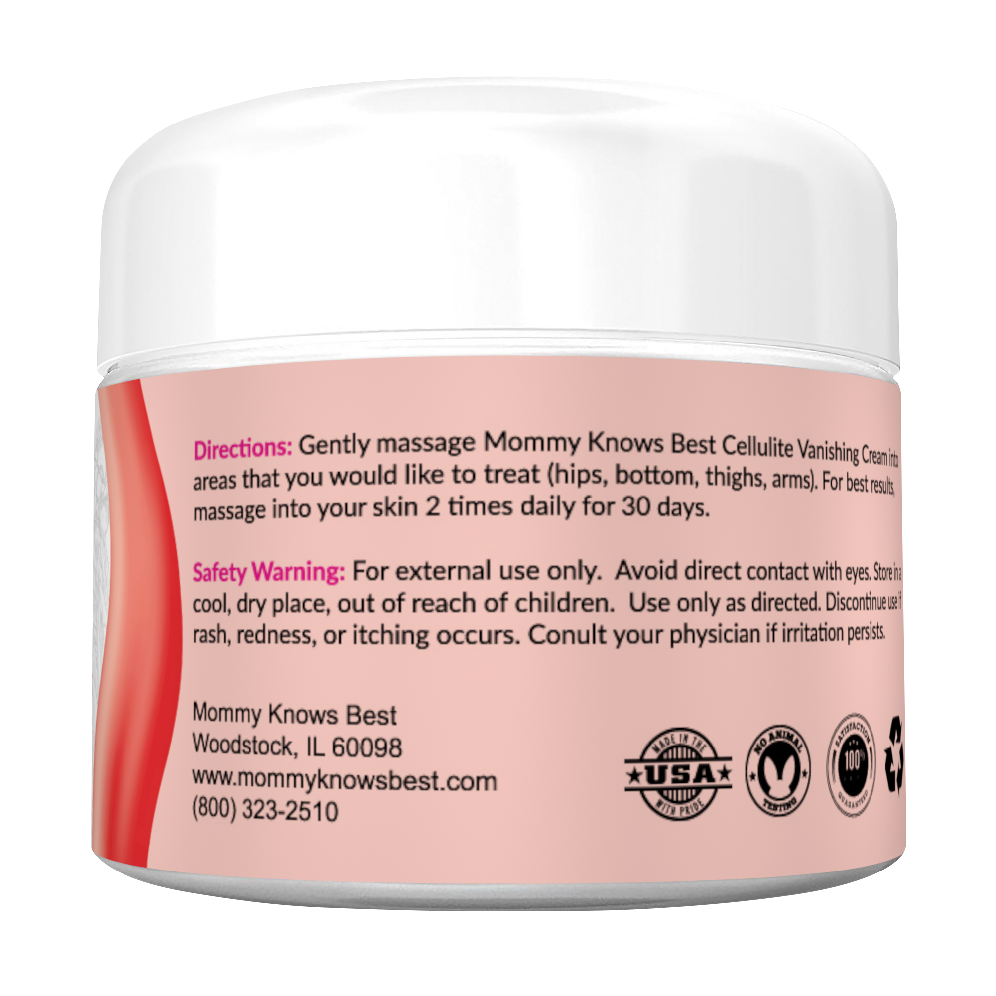 Cellulite Vanishing Cream - 4oz