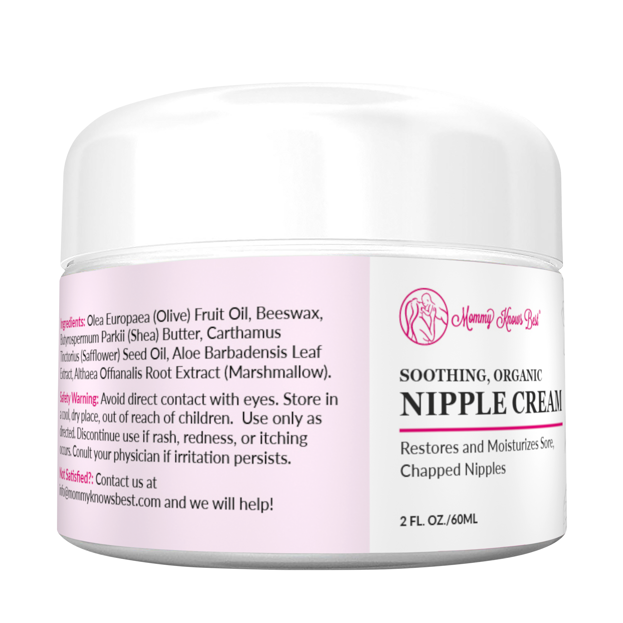 Organic Soothing Nipple Cream - 2oz