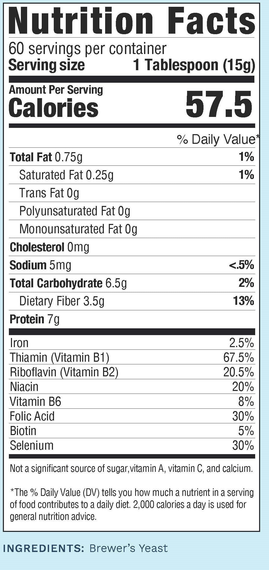 Brewers Yeast Powder for Lactation - 32oz