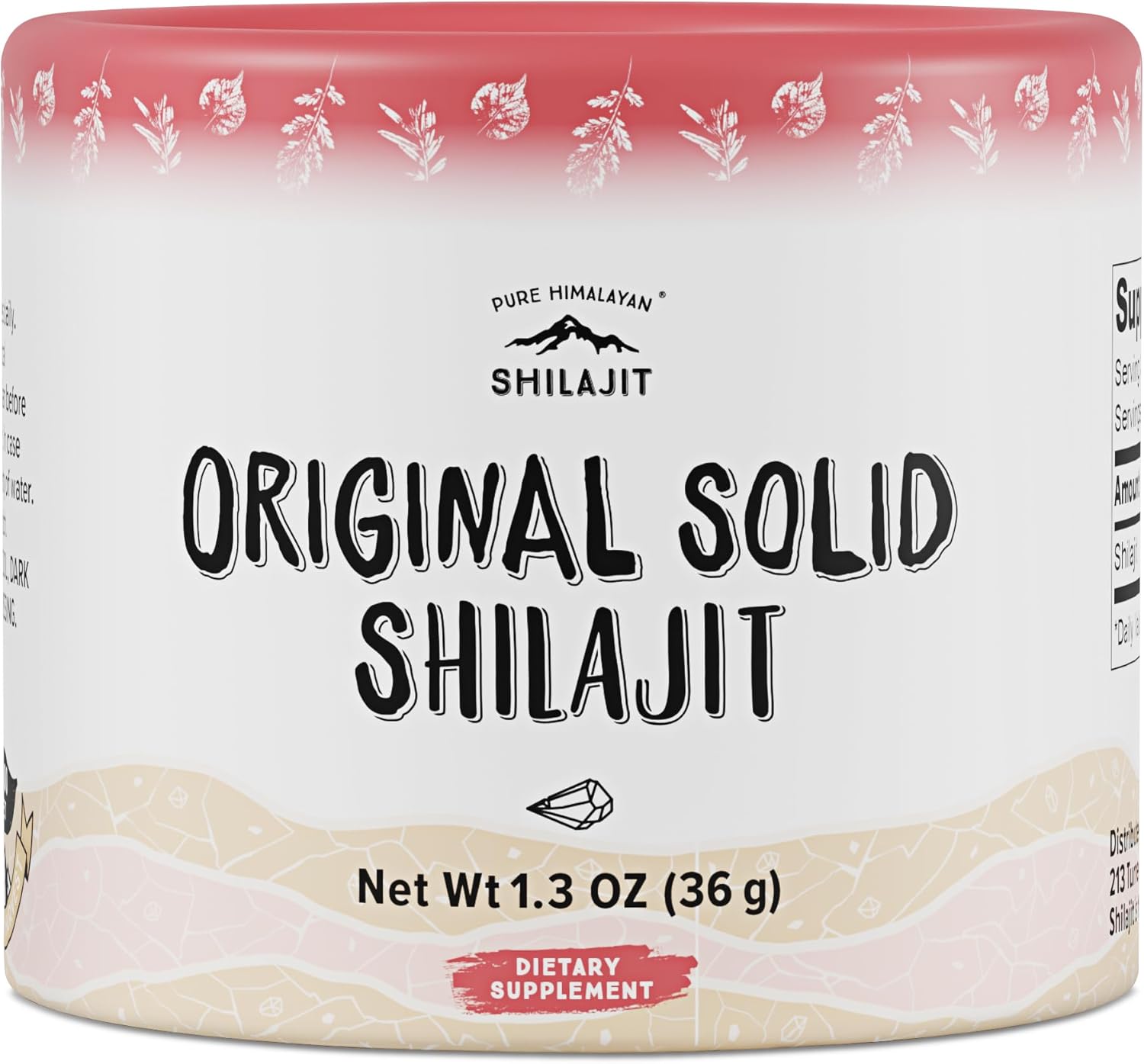 Original Solid, Organic Source of Fulvic Acid & Trace Minerals, Widely Used in Ayurveda (36g, Pack of 1