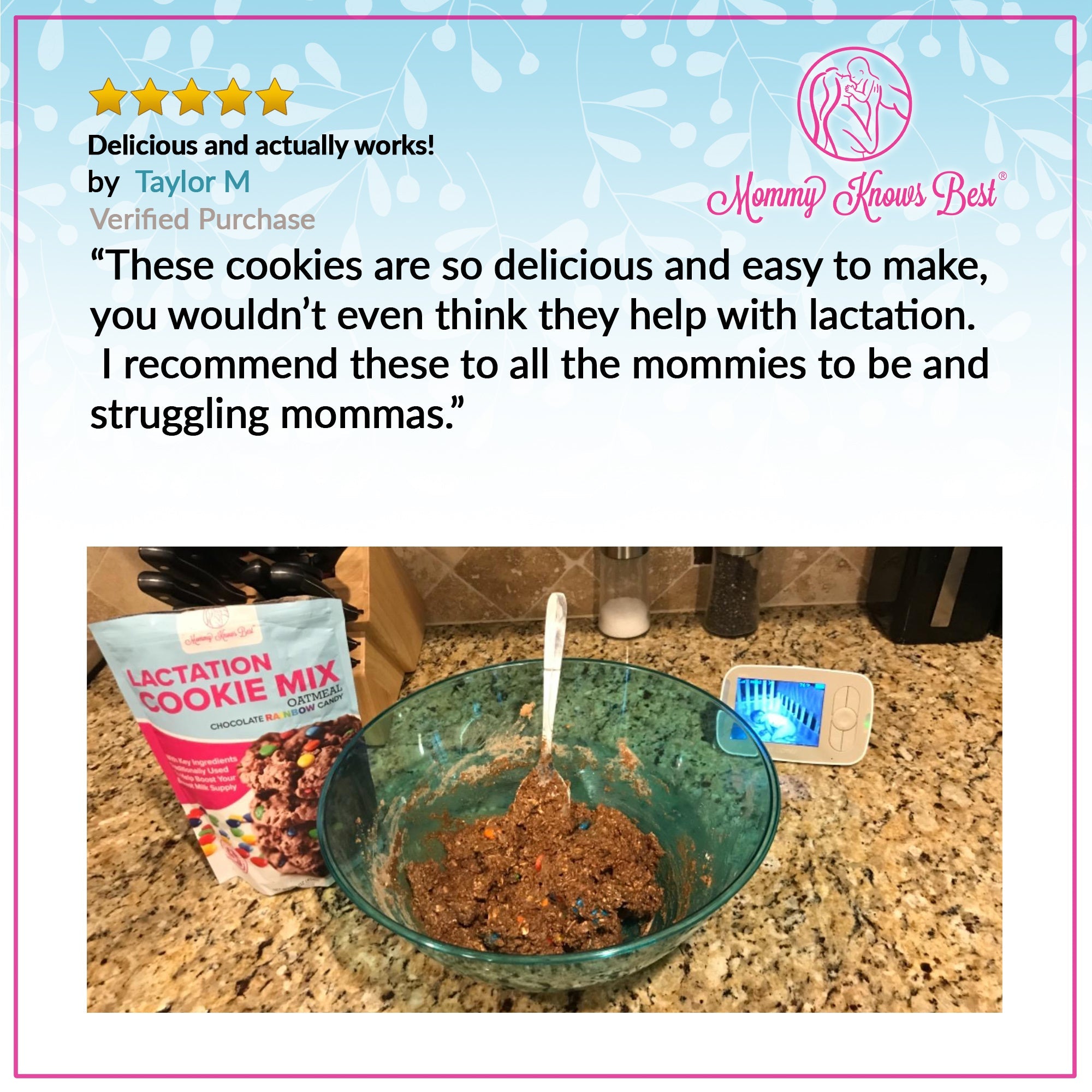 Lactation Cookie Mix - Rainbow Candy - 16 oz