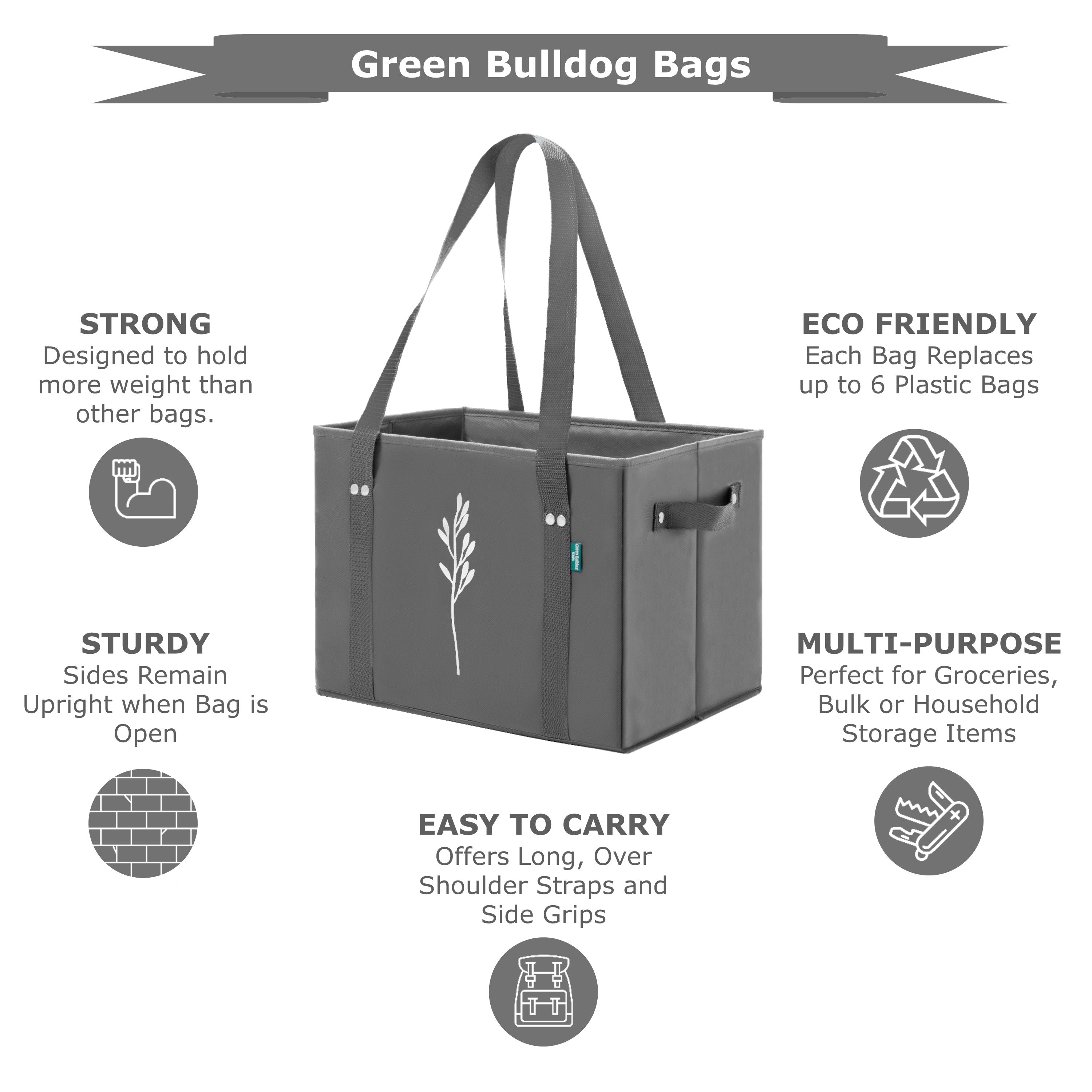 Green Bulldog Bags are the Best Reusable Bags on the Market