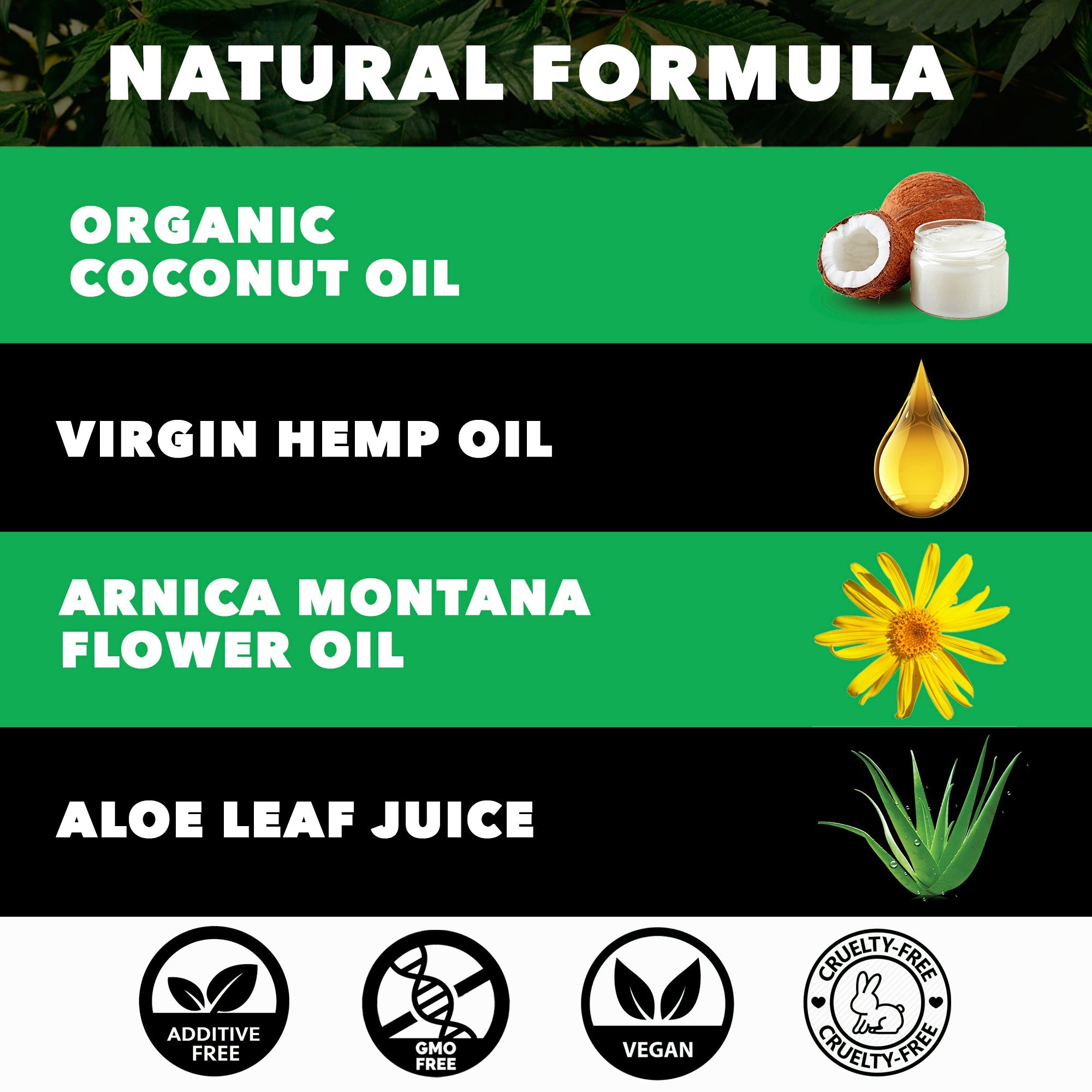 CLAIMLESS Hemp Cream for Pain Relief & Inflammation