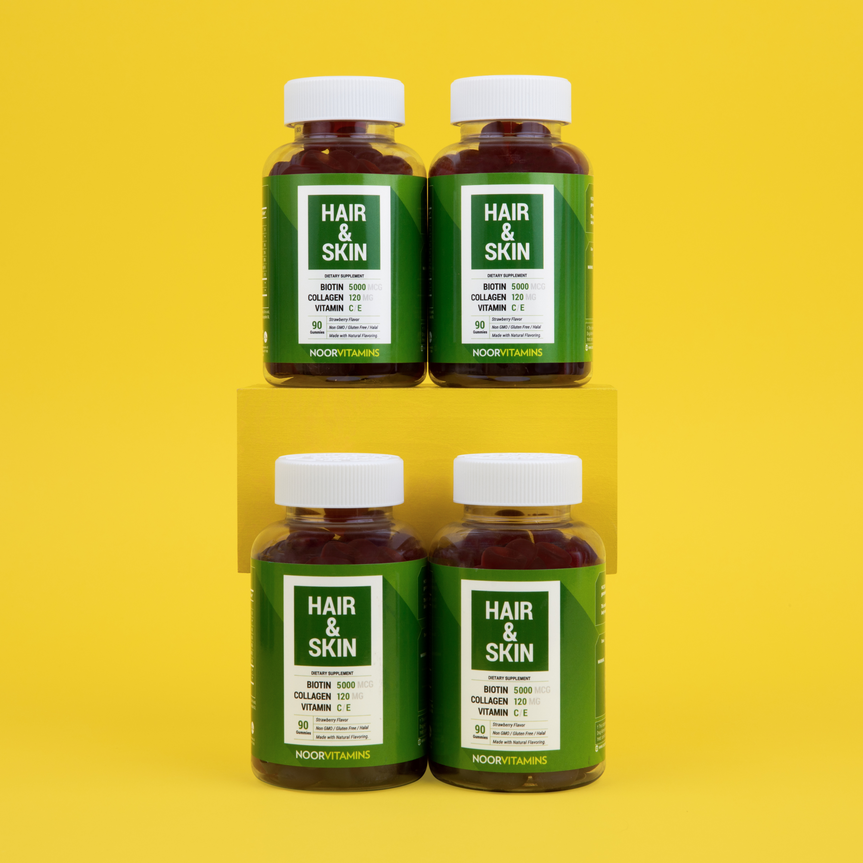Beauty Bundle- Hair & Skin Gummy Bundle Vitamin