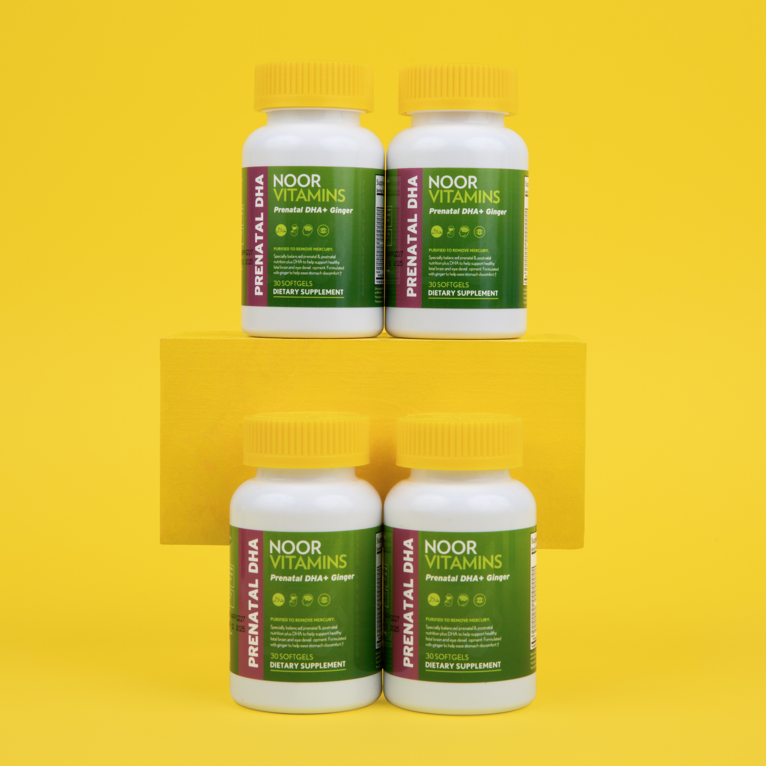 Mom Bundle- Prenatal Vitamins DHA + Ginger Softgel Vitamins