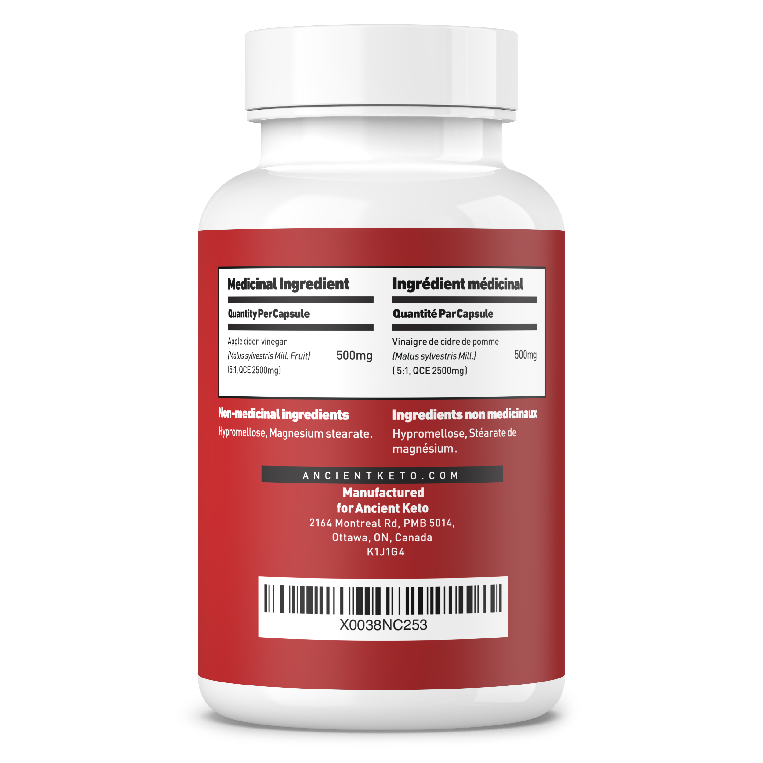 Ancient Keto Apple Cider Vinegar Capsules